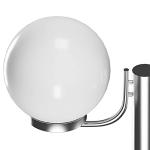 vidaXL Outdoor Garden Lamp Post with 2 Lights