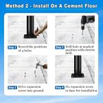 16Ft Tall Heavy Duty Outdoor Lamp Post