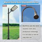 16Ft Tall Heavy Duty Outdoor Lamp Post