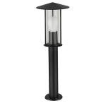 Black Outdoor 50cm Garden Post Light