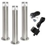 Modern Stainless Steel LED Bollard Garden Lamp