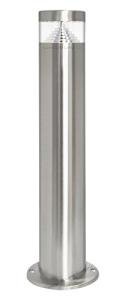 Modern LED Garden Bollard Post Light - Warm White