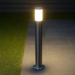 Stainless Steel Silver Outdoor Garden Post Light