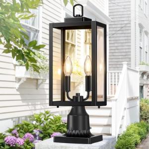 18'' Waterproof Outdoor Post Light Fixture
