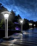 Stainless Steel Modern Bollard Garden Lamp Post
