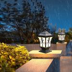 Vintage Rustic Outdoor Lamp Post Lantern Light