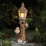 Coopers Mini Robin Garden Lamp Post