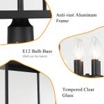 Goosebrite 4-Light Modern Outdoor Post Lantern