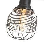 Rustic Black 3-Light Outdoor Post Lamp