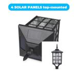 Kemeco Solar Powered Outdoor Lamp Post Light