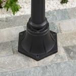 Dimmable Copper Vintage Post Light 'Clint