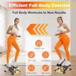 Gkyet Mini Stair Stepper with Resistance Bands