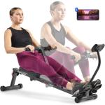 Sunny Health & Fitness Smart Adjustable Rowing Machine