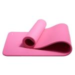 Extra Thick 1/2 Inch Yoga Mat with Strap, Pink