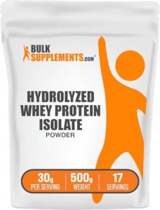 Hydrolyzed Whey Protein Isolate Powder - Unflavored