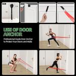 4-Level Resistance Bands Set for Full-Body Workouts