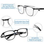 SQIMZAR 3 Pack Anti-Fog Safety Eyewear Goggles