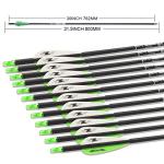 31-Inch Carbon Arrows for Target Practice (12 Pack)