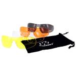 Walker's Sport Glasses with Interchangeable Impact-Resistant Lenses