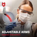 NoCry Over Glasses Safety Eyewear for Archery