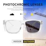 Photochromic Safety Sunglasses with Removable Side Shields