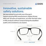 Bullhead Pompano Anti-Fog Safety Eyewear Glasses