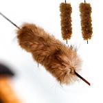 Beaver Fur Bowstring Silencers for Recurve & Longbow