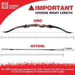 Sanlida 2pcs Dacron Bow String Replacement for Recurve