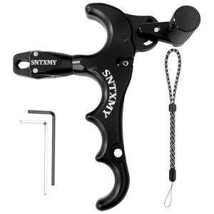 SNTXMY 4-Finger Thumb Release for Compound Bows