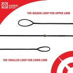 Sanlida 2pcs Dacron Bow String Replacement for Recurve