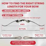 Legend Dacron Recurve Bow String Replacement - 60 Inch