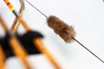 Beaver Fur Bowstring Silencers for Recurve & Longbow