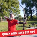 Sanlida 2pcs Dacron Bow String Replacement for Recurve