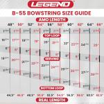 Legend Dacron Recurve Bow String Replacement - 60 Inch