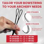 Legend Dacron Recurve Bow String Replacement - 60 Inch