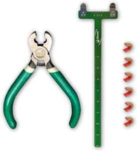 KESHES Bow String Nocking Points and Tools Set