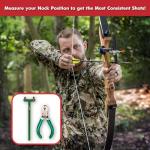 KESHES Bow String Nocking Points and Tools Set