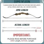 64" Recurve Bow String Replacement, 16 Strands