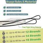 64" Recurve Bow String Replacement, 16 Strands