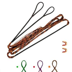 Deerseeker Dacron Bowstring Set with Nocking Points