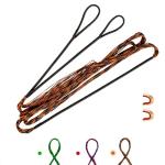 Deerseeker Dacron Bowstring Set with Nocking Points