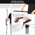 Archery Bow Stringer Tool for Recurve & Longbow