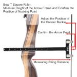 Archery Bow String Nocking Points Set with Tools