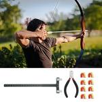 Archery Bow String Nocking Points Set with Tools