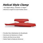 Adjustable Fletching Jig for DIY Arrow Repairs