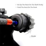 Adjustable Fletching Jig for DIY Archery Arrows