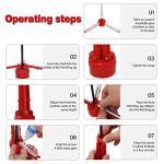 FENJANER Adjustable Archery Fletching Jig Kit