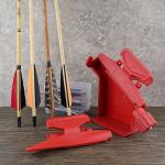 Adjustable Fletching Jig for DIY Arrow Repairs