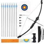 Procener 40" Bow and 28" Arrow Set for Kids