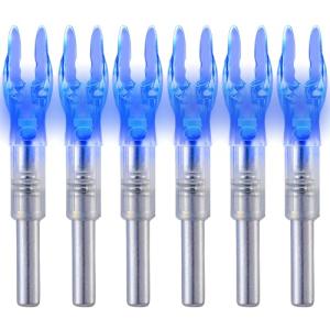 KEAUP Lighted Nocks for Arrows - 12 or 6 Pack